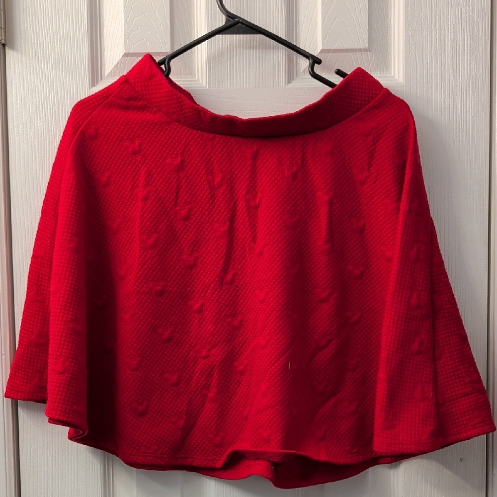 Disney Vibrant minnie Lauren Conrad Red Women's Skirt